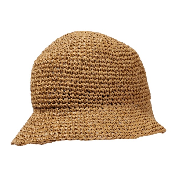 Burberry Raffia-Effect TB Monogram Bucket Hat – NWT - Picture 4 of 4